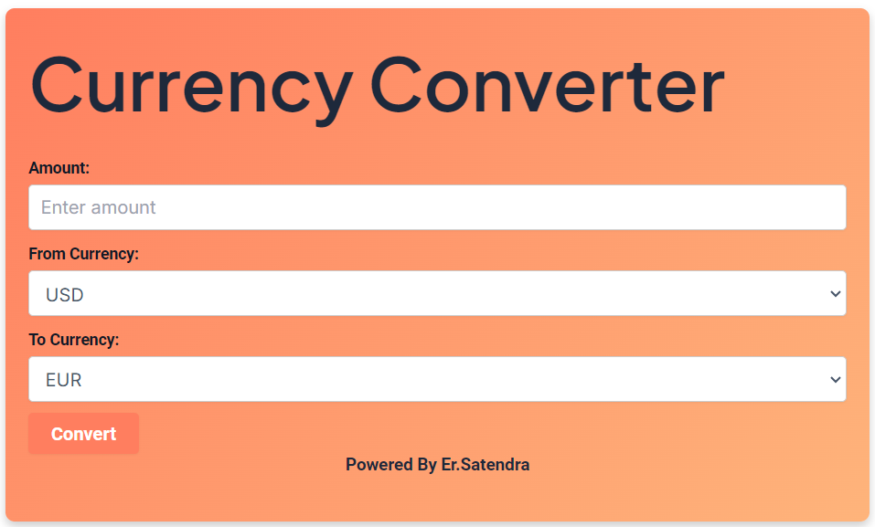 Currency Converter