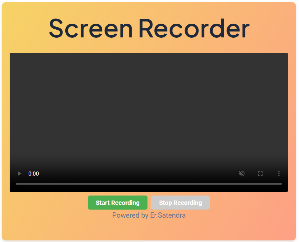 Screen Recorder