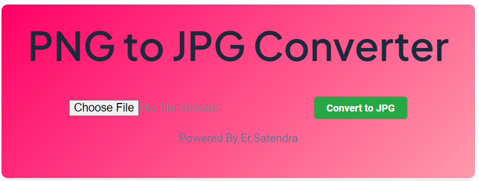 PNG to JPG Converter